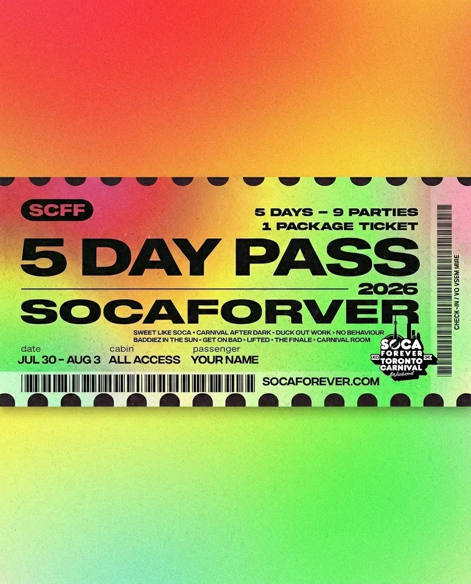 Soca Forever Caribana 2026